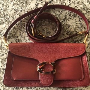 Coach Tabby Deep Red